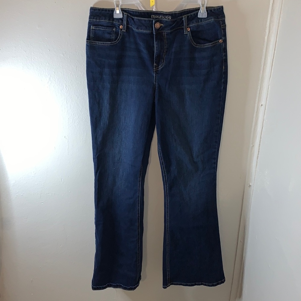 Maurices mid rise  jeans size 16 long